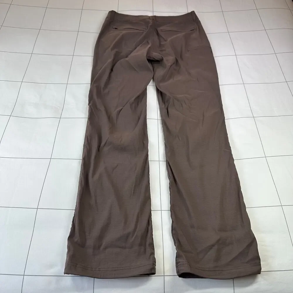 Kuhl Haven Pants Women Medium Coffee Brown Nylon Ripstop Hiking Granola Gorpcore